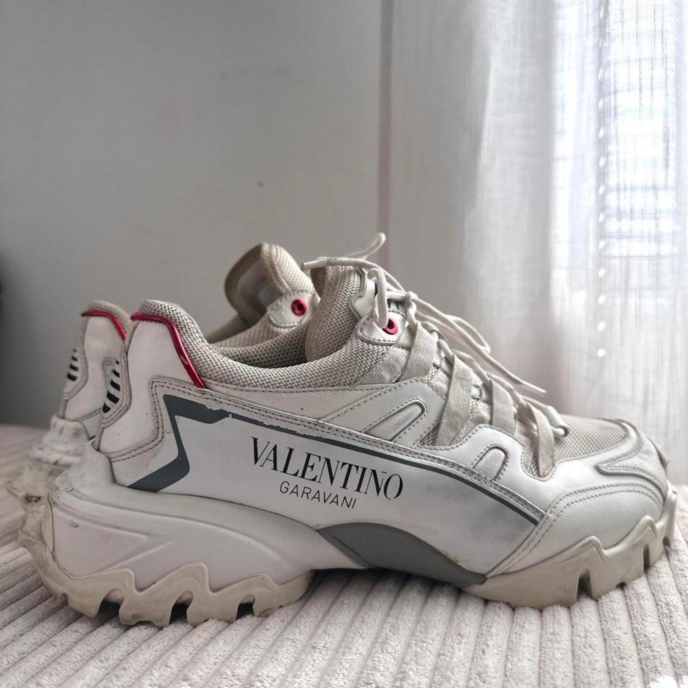 Valentino garavani Mens climbers trainer in white